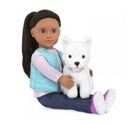 Poupée Cassie 46 cm Avec Chien - Our Generation