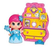 Poupée 7 cm Pinypon : Coffret Princesse et son miroir Famosa G