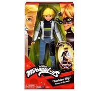 Bandai Poupée à sequin articulée Miraculous Ladybug Adrien (Chat Noir) 26 cm – P50195