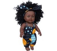 Poupée Africain Frisé Bébé 35Cm Multicolore MK17 Multicolore G