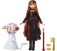 Poupée Anna Disney Frozen Avec Outil De Tresses Extra Long Et Clips De Cheveux