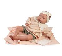 Poupée Antonio Juan Mi Primer Reborn Alejandra avec Ruban, poupée Reborn pour Enfants, Peluche avec Accessoires