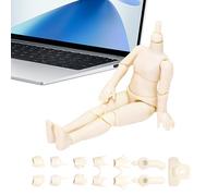 Poupée Articulée Amovible,Figurine Articulée Avec Corps Articulé - Collection pour Filles et Garçons d'Accessoires Souples pour Décoration de Bureau, Bibliothèque, Table de Chevet, Table Basse et pour