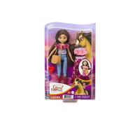 Poupee articulee Lucky 19 cm avec tenue fashion et accessoires - Spirit - Personnage, Heros - Set Jouet fille et carte