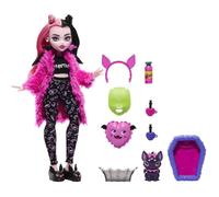 Poupée articulée Monster High - MONSTER HIGH - Draculaura - Coffret Soirée Pyjama - 9 pièces - Poupée articulée