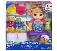 Baby Alive - Adore Manger - Poupee Cheveux Blonds