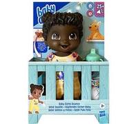 Hasbro Poupée Baby Alive Bébé Sautille cheveux noirs