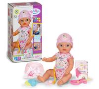 BABY born Poupée Lena 36 cm – 7 fonctions – Sans piles – Avec accessoires et grenouillère