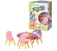 Poupée - BABY BORN - Minis Sister Lea - 7 cm - Fête d'anniversaire - Accessoires inclus Rose