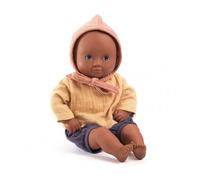 Poupée Baby Mimosa Pomea de Djeco - Poupée en Vinyle Doux pour Enfants