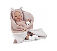 Poupée Babyto avec couverture - Arias - 35 cm - Corps souple - Extrémités en vinyle - Multicolore - 56 unités - Moderne