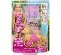 Poupée Barbie Balade du chien Multicolore