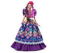 Poupée Barbie - Barbie - Dia De Muertos 2022 - Édition Spéciale - Robe Violet Royal - Détails Floraux