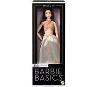 Barbie Poupée Basics Collection Modèle 07, cheveux blonds, pantalon blanc, col croisé
