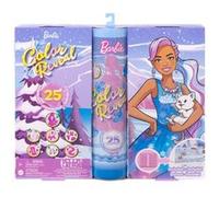 Poupée Barbie Calendrier de l'avent Color Reveal Multicolore G