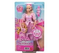 Barbie Poupée Ballerine Clara Casse-Noisette – Robe satin rose, chevilles articulées – JLW51