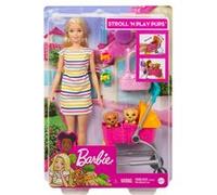 Poupée Barbie Coffret Promenade des chiots Multicolore G