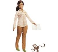 Poupée Barbie Collection National Geographic Protectrice de l'environnement Mattel Marron G