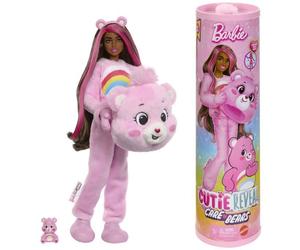 Poupée Barbie Cutie Reveal Bisounours Toucâlin Rose - 3 ans+- JCN95