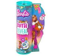 Poupée Barbie Cutie Reveal Série Jungle avec tigre G