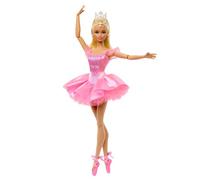Mattel Barbie Signature – Poupée Danseuse Étoile – Tutu rose satiné