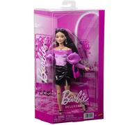 Barbie Poupée Deluxe Style JJN76 – Haut rose velours, mini-jupe noire vinyle, lunettes de soleil