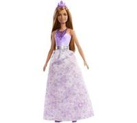 Barbie Dreamtopia Poupée Princesse aux Cheveux Chtains, Une Tenue Violette inspirée de Bijoux Et Un Diadème, Jouet pour Enfant, FXT15