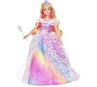 Poupée Barbie Dreamtopia Princesse de Rêves - Robe Arc-en-ciel - Accessoires Féeriques