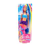 Poupée Barbie Dreamtopia sirène diadème cheveux roses et bleus neuve dans sa ...