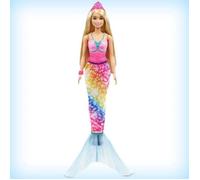 Poupée Barbie Dreamtopia - Transformation Princesse à Sirène - Enfant - Mixte - 3 ans et plus