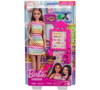 Poupée Barbie enseignante MATTEL + accessoires scolaires JCR76