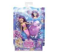Poupée Barbie et la Magie des Perles avec Tortue - BDB52 - Les cheveux changent de couleur dans l'eau glacée