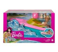 Poupée Barbie et son bateau Multicolore G