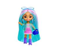 Poupée Barbie Extra Mini Minis avec cheveux bleus Mattel