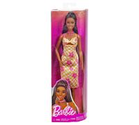 Poupée Barbie Fashionista Avec Cheveux Noirs - Poupée De Mode Élégante