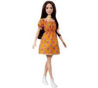 Poupée Barbie Fashionista avec robe Orange Orange G