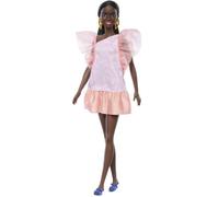 Poupée Barbie Fashionista Robe à volants HRH14 - 65 ans Barbie