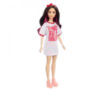 Poupée Barbie Fashionista Robe T-Shirt Hrh12