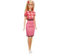 Poupée Barbie Fashionistas en haut/jupe pied-de-poule