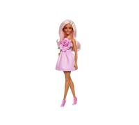Poupée Barbie Fashionistas Robe Sans Bretelle avec accessoires Barbie HYT94
