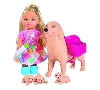 Simba - 105733072 - Ensemble de Poupée - Evi Love - Chienne de Chien