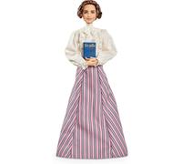 Poupée Barbie Inspiring Women Helen Keller (30 cm) portant un chemisier et une jupe avec un support de poupée et un certificat d'authenticité, ca
