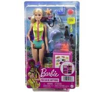 Barbie - Coffret Playset Biologiste marine HMH26 - Poupée incluse - Neuf