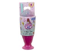 Barbie Poupée Pop Reveal et accessoires JFY62 – Spirale sucrée, 8 surprises, animal de compagnie