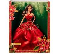 Poupée Barbie Signature Barbie Joyeux Noël Châtain Rouge Rouge G