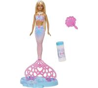 Poupée barbie sirène bulle magique