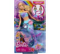 Poupée Barbie Sirène Fleurs Magiques Blonde