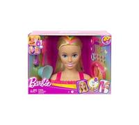 BARBIE Super Cheveux Tête Coiffable Arc-En-Ciel Originale Mattel HMD78