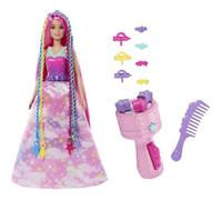 Poupée Barbie Tresses Magiques - BARBIE - Princesse - 3 ans et +