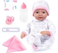 Poupée BAYER Reborn 38cm + accessoires.93827AB 17883
